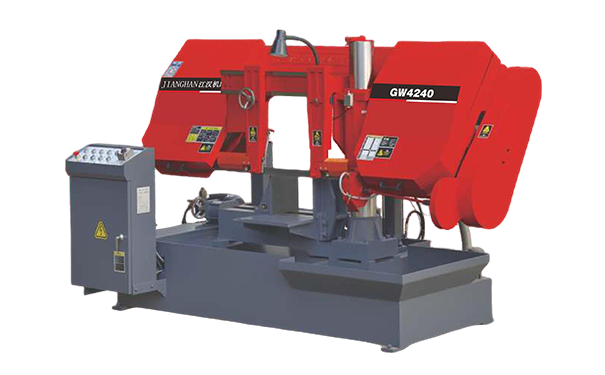 盐边GW4240双柱卧式带锯床